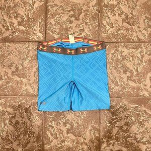 Under Armour Women's size Large Heat Gear Slider Strike Zone Compression Shorts